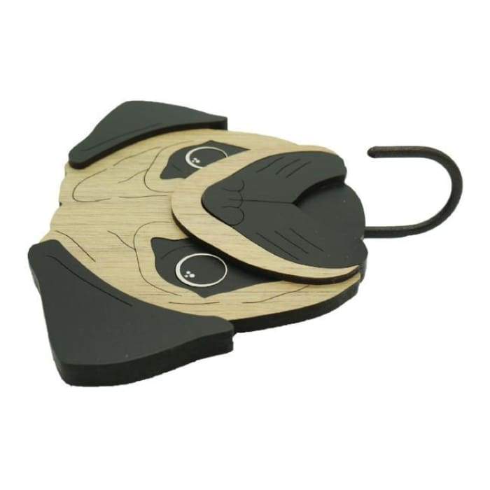 Carlino Pug Woof Rack/Dog wall Decorations - We Believe