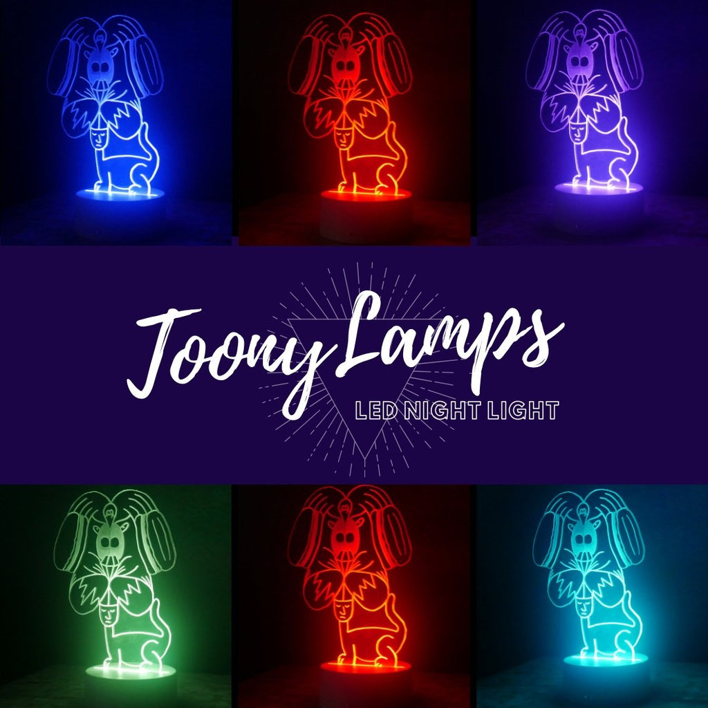 Doggiberto LED Night Light - We Believe