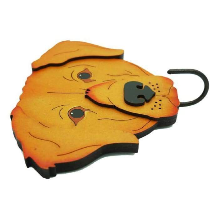 Golden Retriever Woof Rack/Dog wall Decorations - We Believe