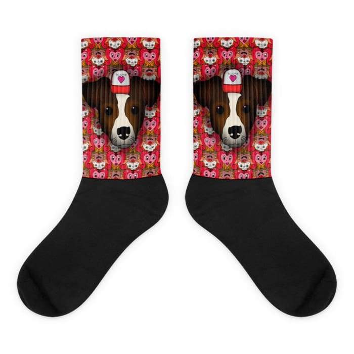 Jack Russell Love Socks - We Believe