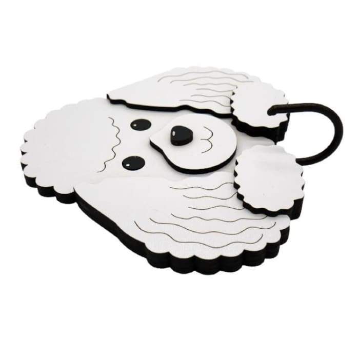 Poodle Woof Rack/Dog wall Decorations - We Believe