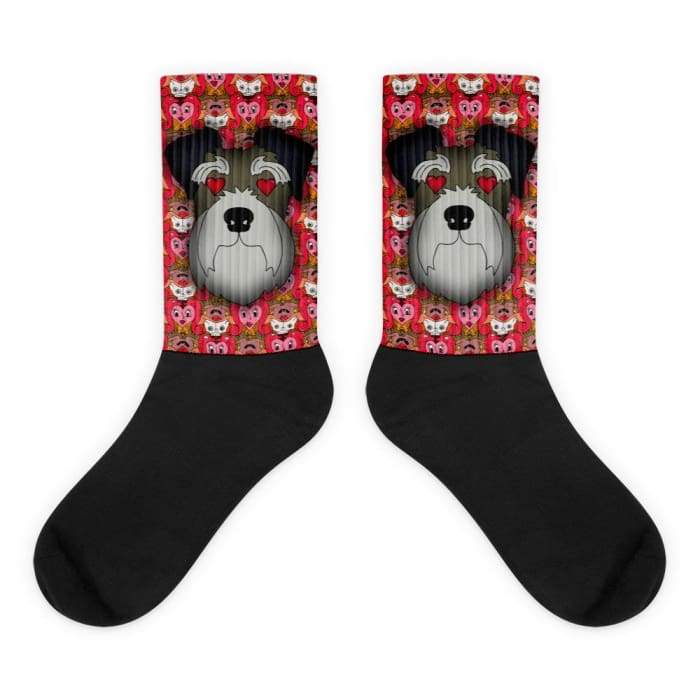 Schnauzer Love Socks - We Believe