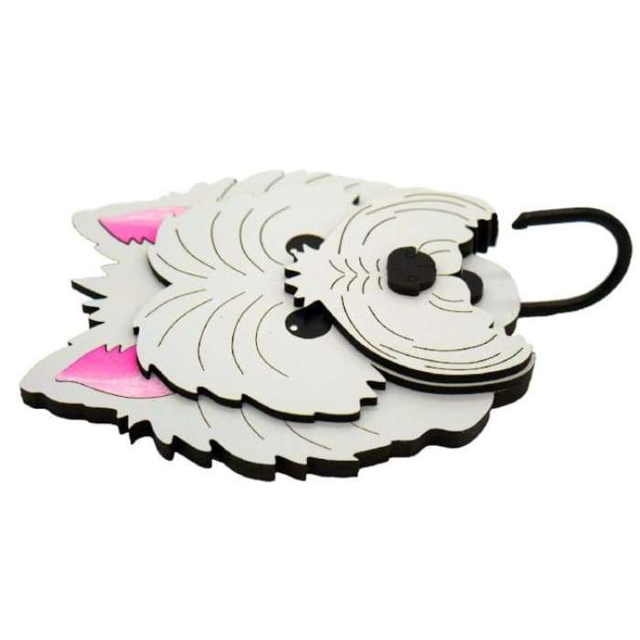 West Highland White Terrier Woof Rack/Dog wall Decorations - We Believe