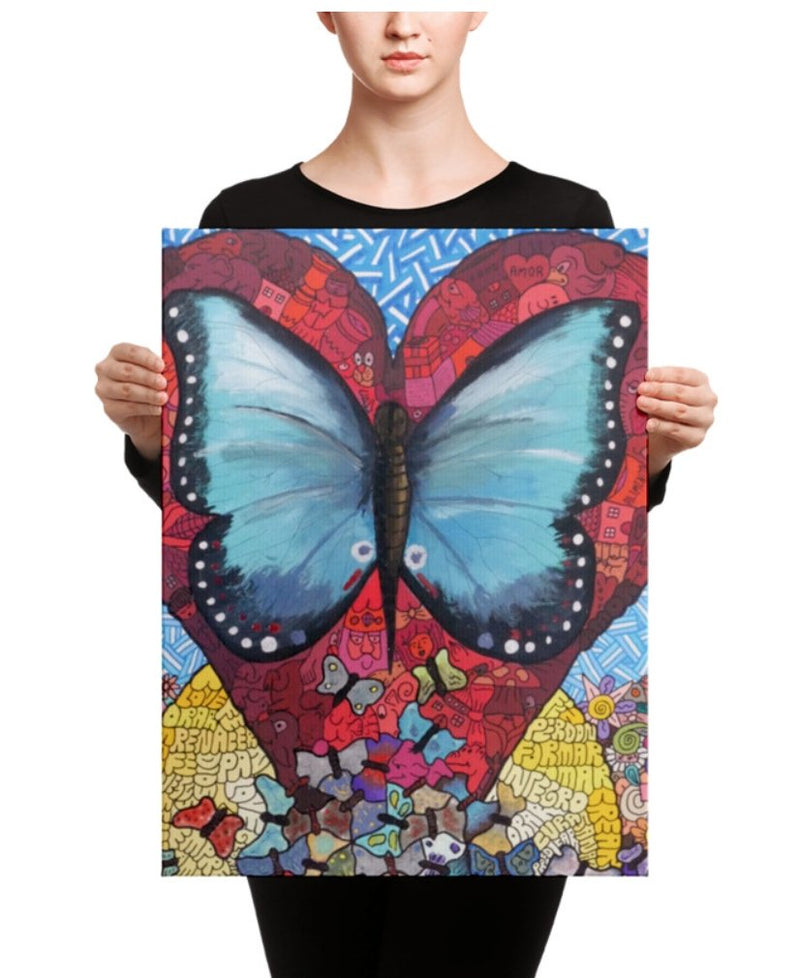 Butterfly Love Work Of Art - We Believe