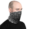 Black and White Face Protector/Neck gaiter