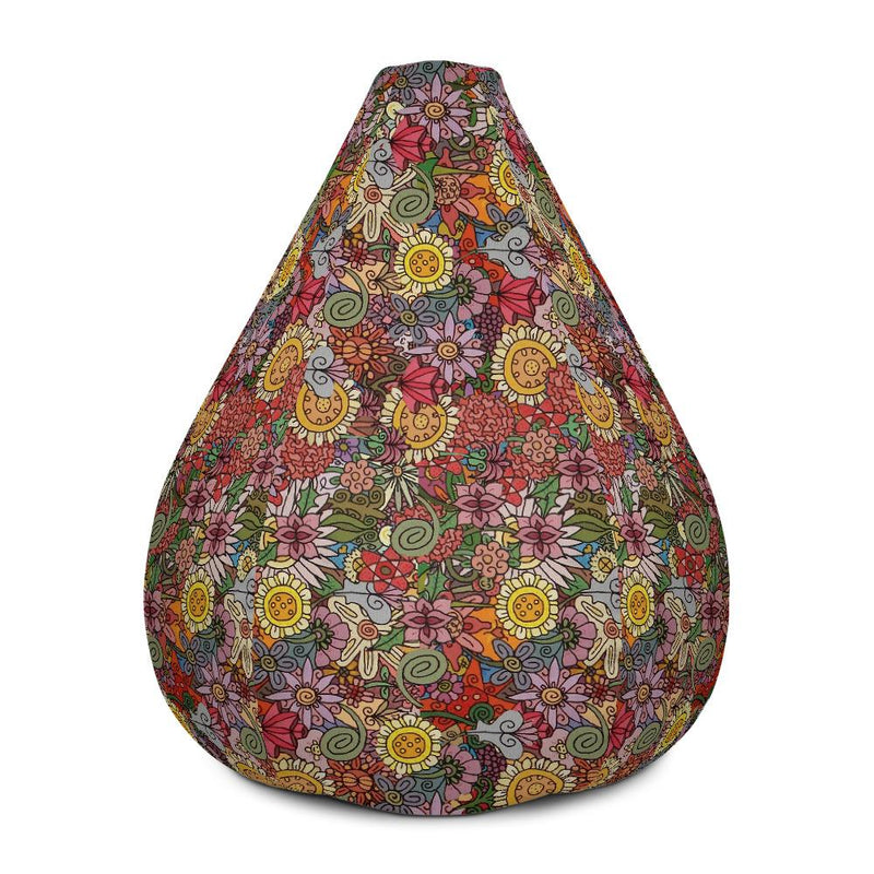 Flowers Bean Bag Chair w/ filling