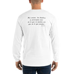 Fight your fears Unisex Long Sleeve Shirt