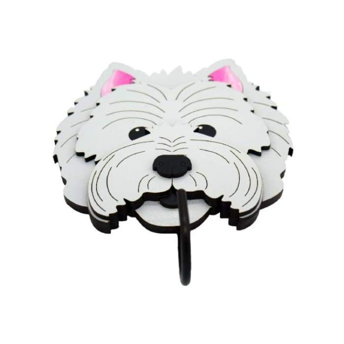 West Highland White Terrier Woof Rack/Dog wall Decorations - We Believe